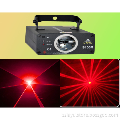 150MW Single Red Laser Light with CE& RoHS Certification (S100R)